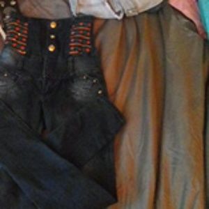 High weisted skinny jeans